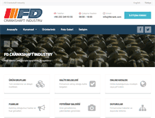 Tablet Screenshot of fdcrank.com